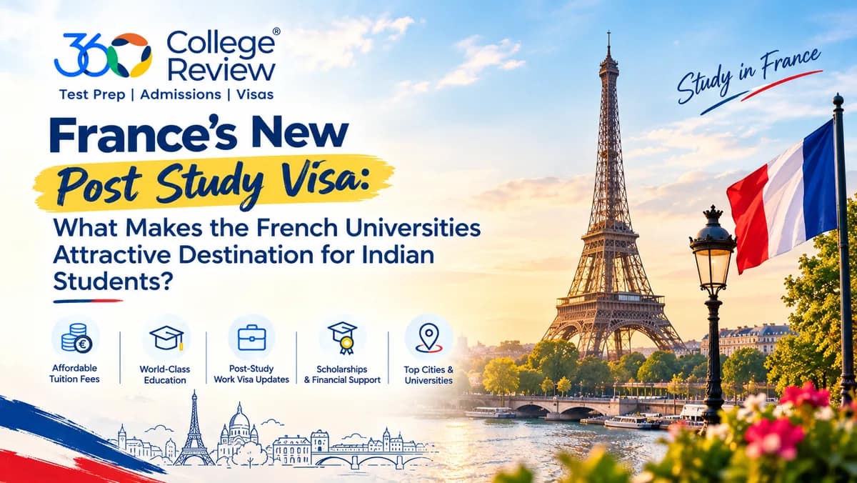 France's New Post Study Visa: What Makes the French Universities Attractive Destination for Indian Students?