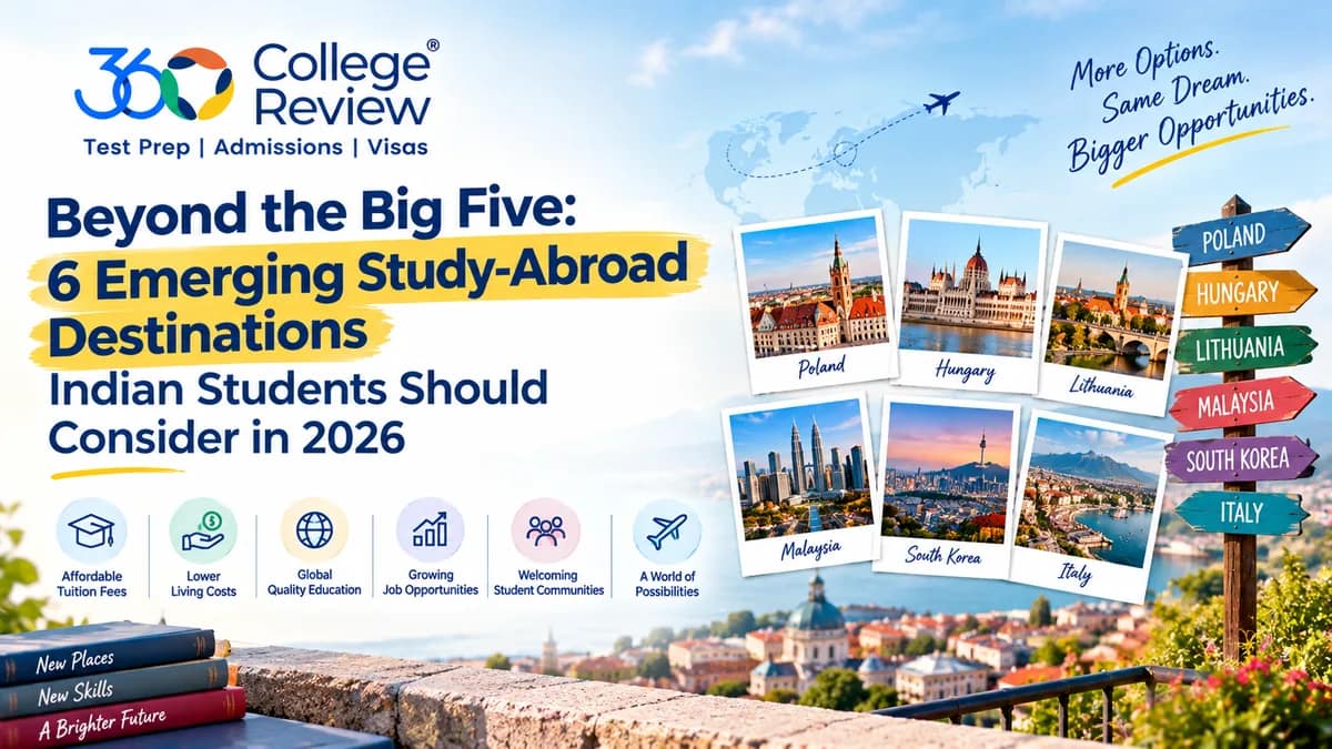 Beyond the Big Five: 6 Emerging Study-Abroad Destinations Indian Students Should Consider in 2026