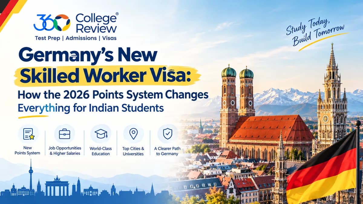 Germany's New Skilled Worker Visa: How the 2026 Points System Changes Everything for Indian Students