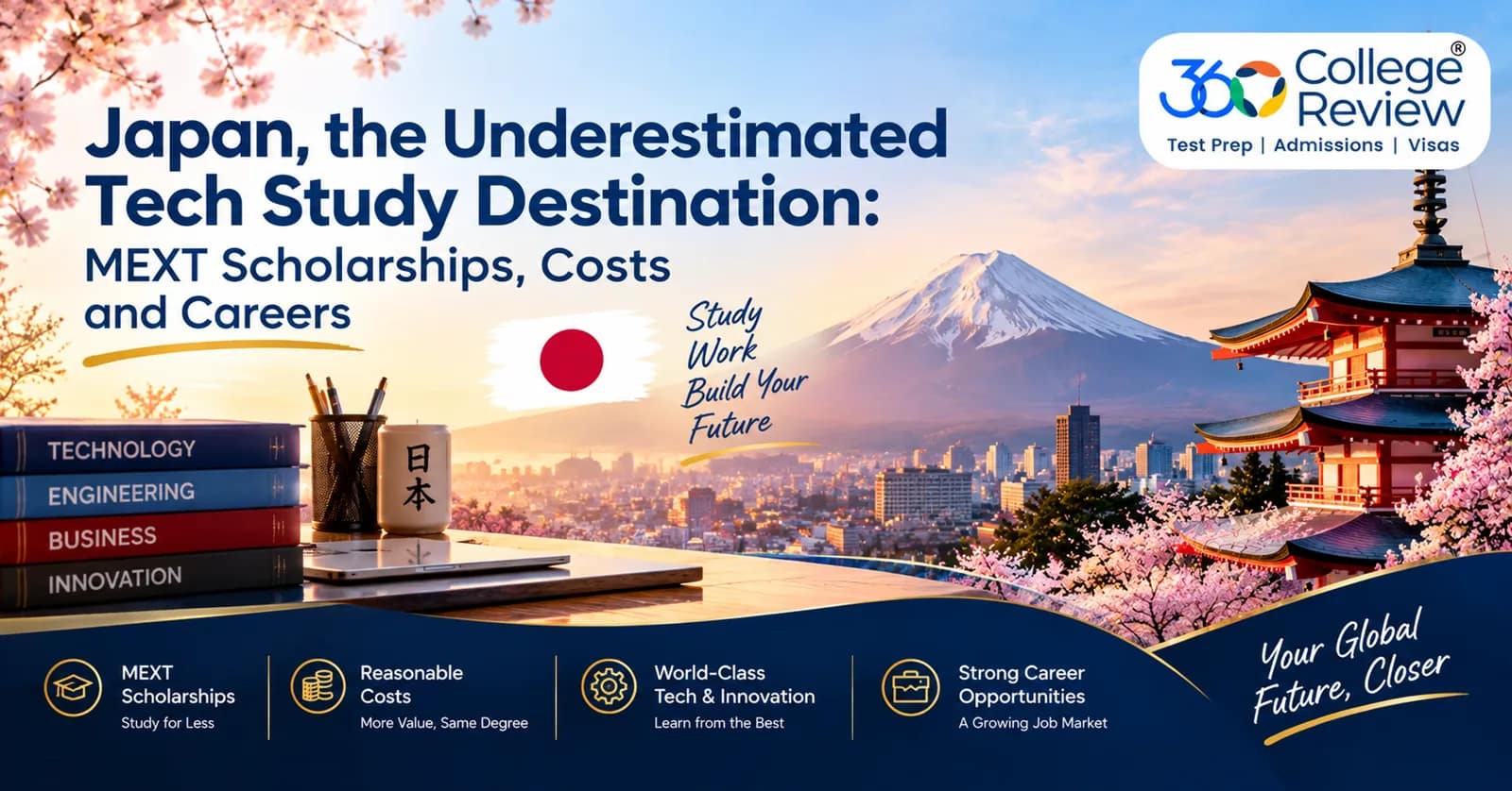 Japan, the Underestimated Tech Study Destination: MEXT Scholarships, Costs and Careers